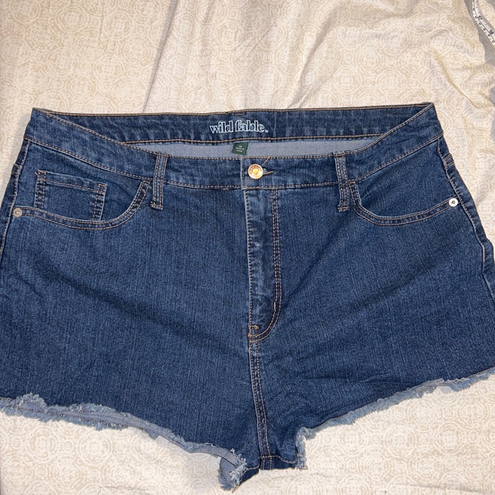 Target Dark High Rise Shorts